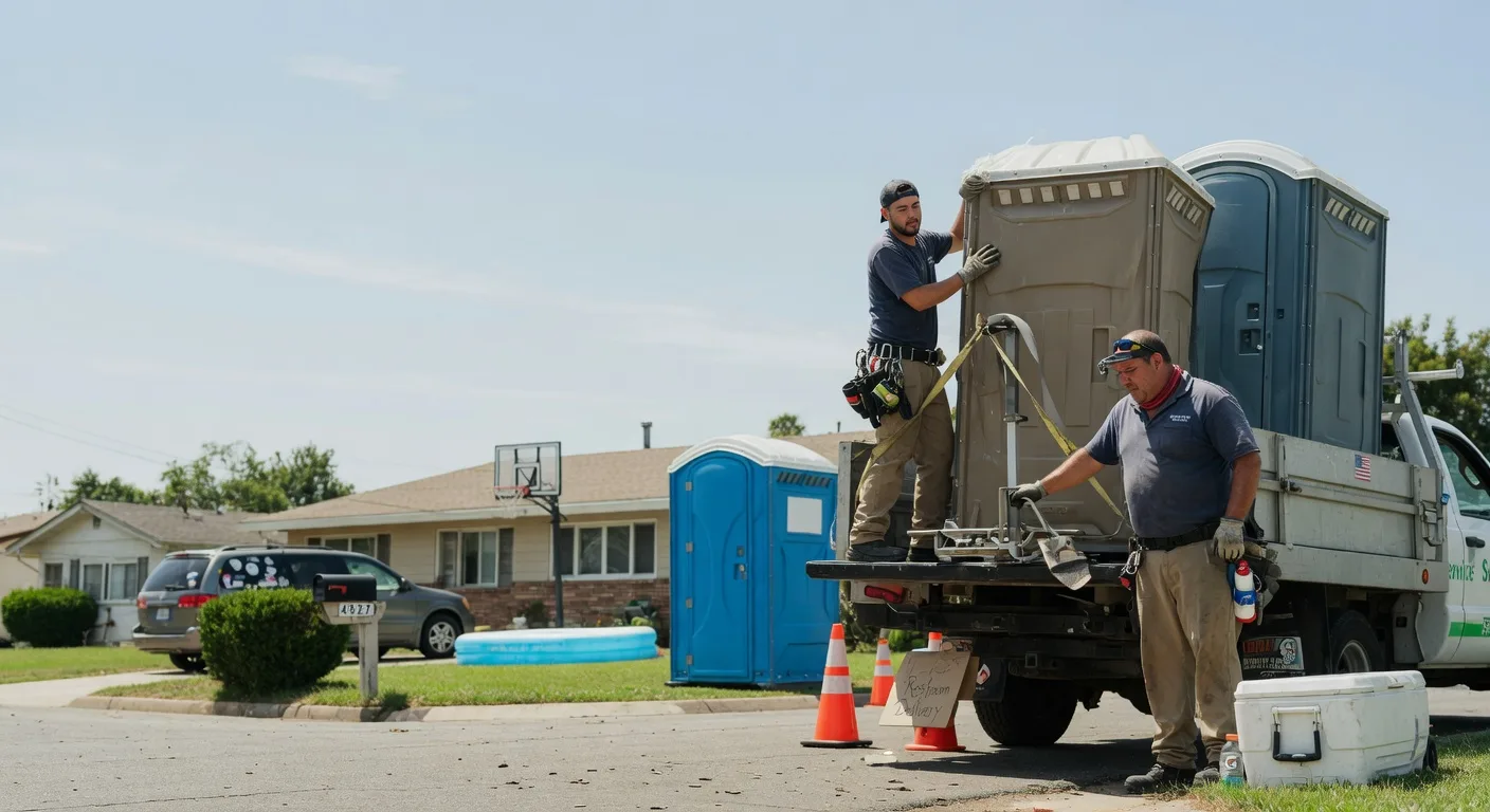 Porta Potty Rental in Gans, OK near me