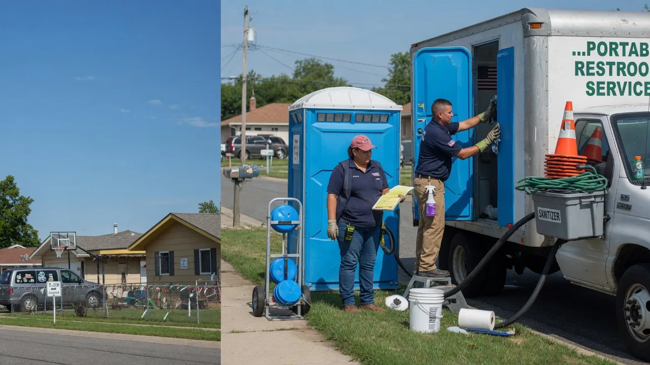 Portable Toilet Rental in Gans, OK near me